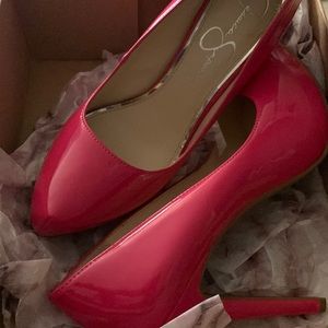 perfectly pink jessica simpson 4inch heels